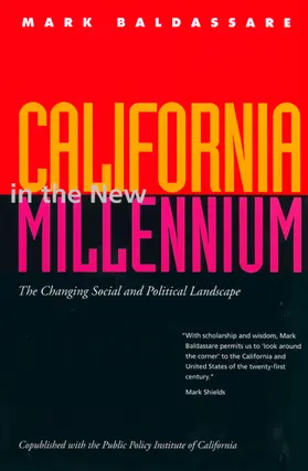 Baldassare |  California in the New Millennium | Buch |  Sack Fachmedien