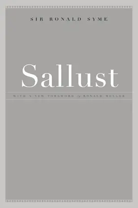 Syme | Sallust | Buch | 978-0-520-23479-6 | www.sack.de
