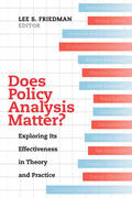 Friedman |  Does Policy Analysis Matter? | Buch |  Sack Fachmedien