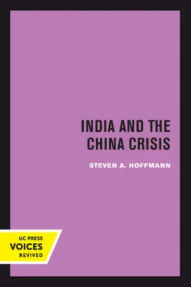 Hoffmann |  India and the China Crisis | Buch |  Sack Fachmedien
