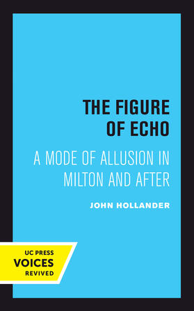 Hollander | The Figure of Echo | Buch | 978-0-520-30224-2 | sack.de