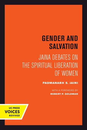 Jaini | Gender and Salvation | Buch | 978-0-520-30296-9 | sack.de