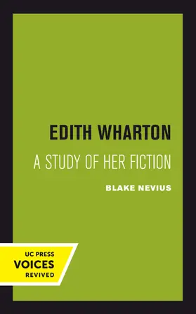 Nevius |  Edith Wharton | Buch |  Sack Fachmedien