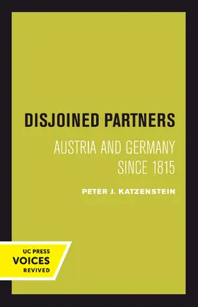 Katzenstein |  Disjoined Partners: Austria and Germany Since 1815 | Buch |  Sack Fachmedien