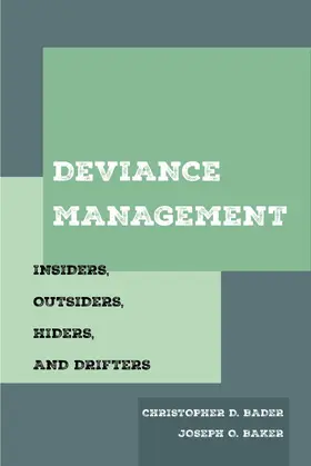 Bader / Baker | Deviance Management | Buch | 978-0-520-30449-9 | www.sack.de
