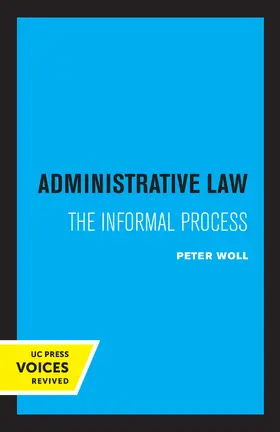 Woll | Administrative Law | Buch | 978-0-520-30775-9 | www.sack.de