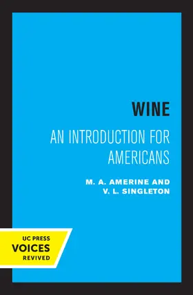 Amerine / Singleton |  Wine | Buch |  Sack Fachmedien