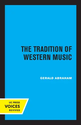 Abraham |  The Tradition of Western Music | Buch |  Sack Fachmedien