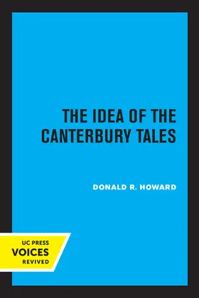 Howard | The Idea of the Canterbury Tales | Buch | 978-0-520-30822-0 | www.sack.de
