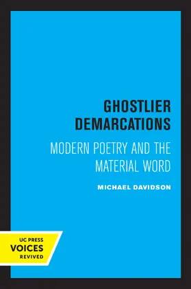 Davidson |  Ghostlier Demarcations | Buch |  Sack Fachmedien