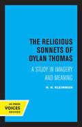 Kleinman |  The Religious Sonnets of Dylan Thomas | Buch |  Sack Fachmedien