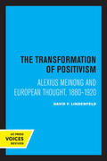 Lindenfeld |  The Transformation of Positivism | eBook | Sack Fachmedien