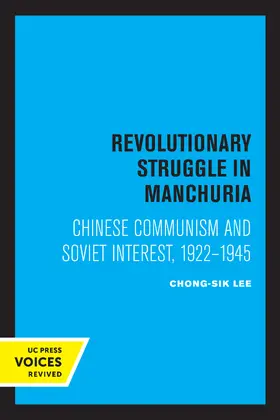 Lee | Revolutionary Struggle in Manchuria | E-Book | www.sack.de