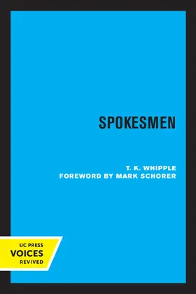 Whipple |  Spokesmen | Buch |  Sack Fachmedien