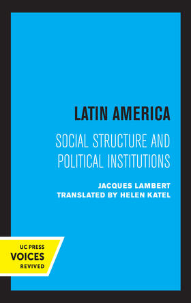 Lambert | Lambert, J: Latin America | Buch | 978-0-520-31587-7 | sack.de