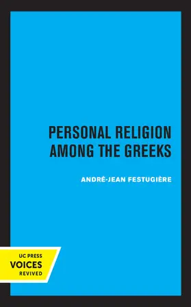 Festugiere | Personal Religion Among the Greeks | Buch | 978-0-520-31706-2 | www.sack.de