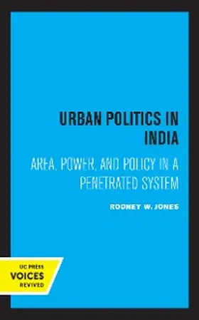 Jones |  Urban Politics in India | eBook | Sack Fachmedien