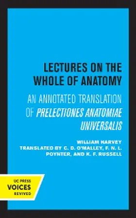 Harvey |  Lectures on the Whole of Anatomy | eBook | Sack Fachmedien