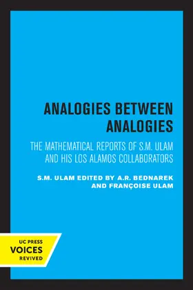 Ulam / Bednarek |  Analogies Between Analogies | eBook | Sack Fachmedien