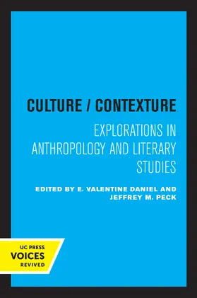 Daniel / Peck |  Culture/Contexture | Buch |  Sack Fachmedien