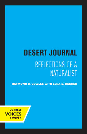 Cowles | Cowles, R: Desert Journal | Buch | 978-0-520-32461-9 | sack.de