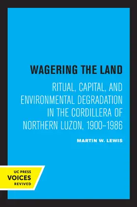 Lewis |  Wagering the Land | Buch |  Sack Fachmedien