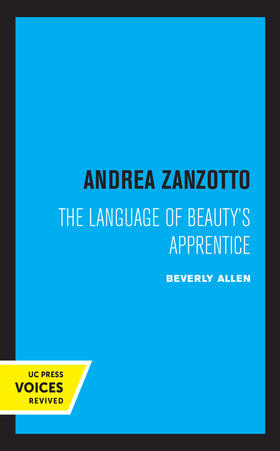 Allen | Allen, B: Andrea Zanzotto | Buch | 978-0-520-33067-2 | sack.de