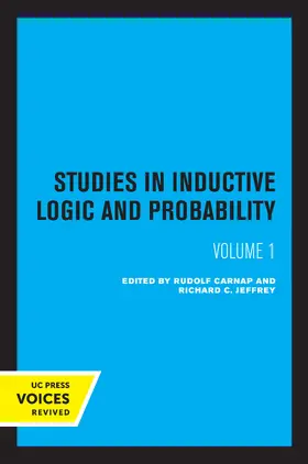 Carnap / Jeffrey |  Studies in Inductive Logic and Probability, Volume I | Buch |  Sack Fachmedien