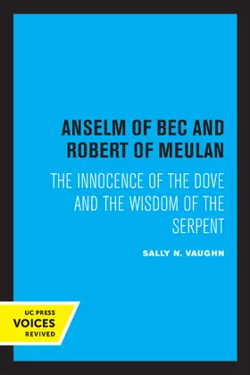 Vaughn |  Anselm of Bec and Robert of Meulan | eBook | Sack Fachmedien