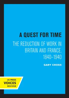 Cross |  A Quest for Time | Buch |  Sack Fachmedien