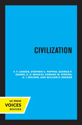 Lenzen / Pepper / Adams |  Civilization | Buch |  Sack Fachmedien