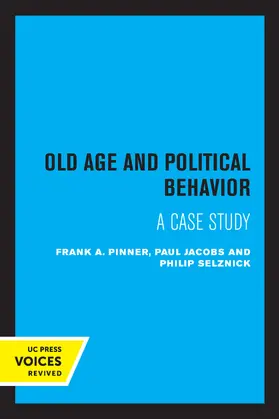 Pinner / Jacobs / Selznick |  Old Age and Political Behavior | Buch |  Sack Fachmedien