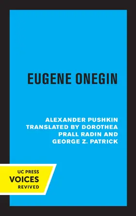 Pushkin |  Eugene Onegin | Buch |  Sack Fachmedien