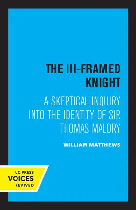 Matthews |  The III-Framed Knight | eBook | Sack Fachmedien