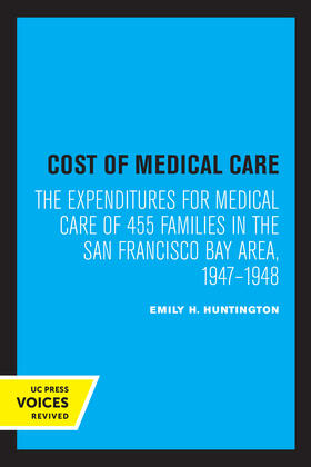 Huntington | Cost of Medical Care | E-Book | sack.de