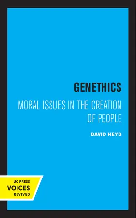 Heyd |  Genethics | Buch |  Sack Fachmedien