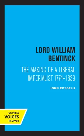 Rosselli |  Lord William Bentinck | Buch |  Sack Fachmedien