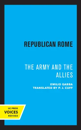 Gabba |  Republican Rome | Buch |  Sack Fachmedien