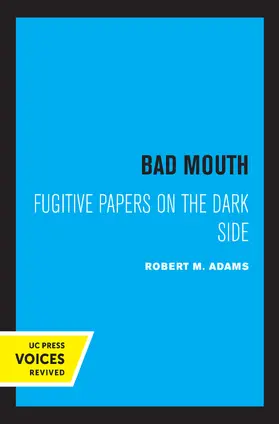 Adams |  Bad Mouth | Buch |  Sack Fachmedien