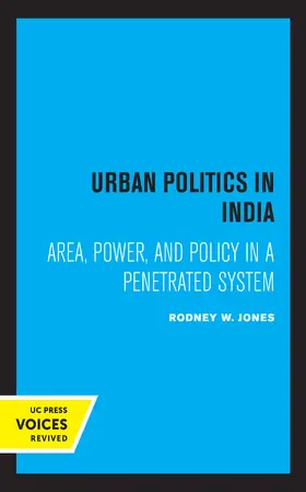 Jones |  Urban Politics in India | Buch |  Sack Fachmedien