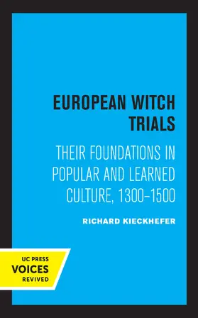 Kieckhefer |  European Witch Trials | Buch |  Sack Fachmedien
