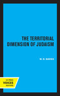 Davies |  The Territorial Dimension of Judaism | Buch |  Sack Fachmedien