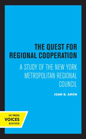 Aron |  The Quest for Regional Cooperation | Buch |  Sack Fachmedien