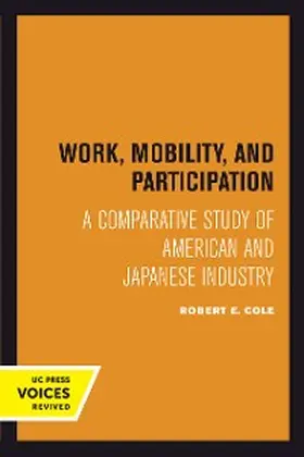 Cole |  Work, Mobility, and Participation | eBook | Sack Fachmedien