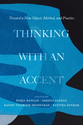 Rangan / Saxena / Srinivasan |  Thinking with an Accent | Buch |  Sack Fachmedien