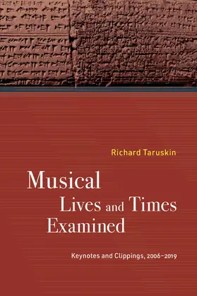 Taruskin |  Musical Lives and Times Examined | Buch |  Sack Fachmedien