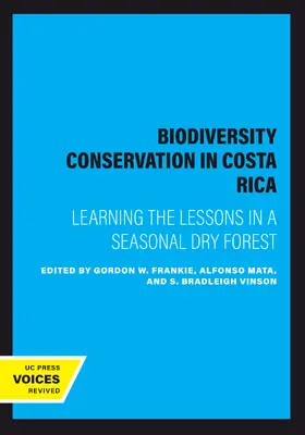 Mata / Frankie / Vinson |  Biodiversity Conservation in Costa Rica | Buch |  Sack Fachmedien