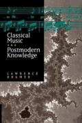 Kramer |  Classical Music and Postmodern Knowledge | eBook | Sack Fachmedien