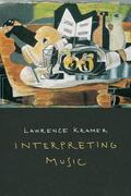 Kramer |  Interpreting Music | eBook | Sack Fachmedien