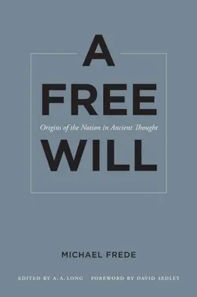 Frede / Long | A Free Will | E-Book | sack.de